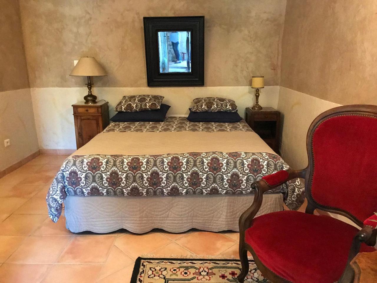 مبيت وإفطار Le Beaucet La Bergerie Pradel الغرفة الصورة